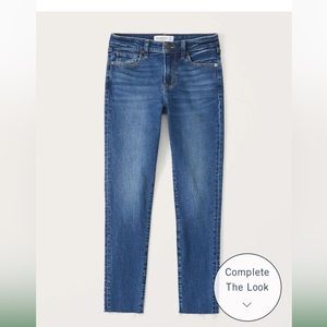 Abercrombie & Fitch Super Skinny Ankle Mid Rise Size 28 (6) Regular Length